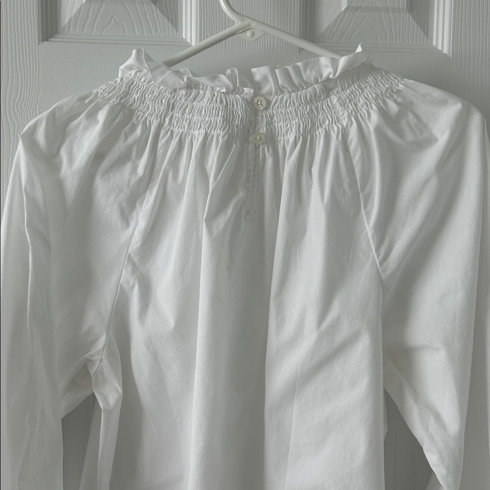 J. Crew White Blouse - Picture 3 of 3